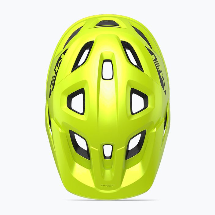 MET Echo bicycle helmet yellow 3HM118CE00MVE1 8