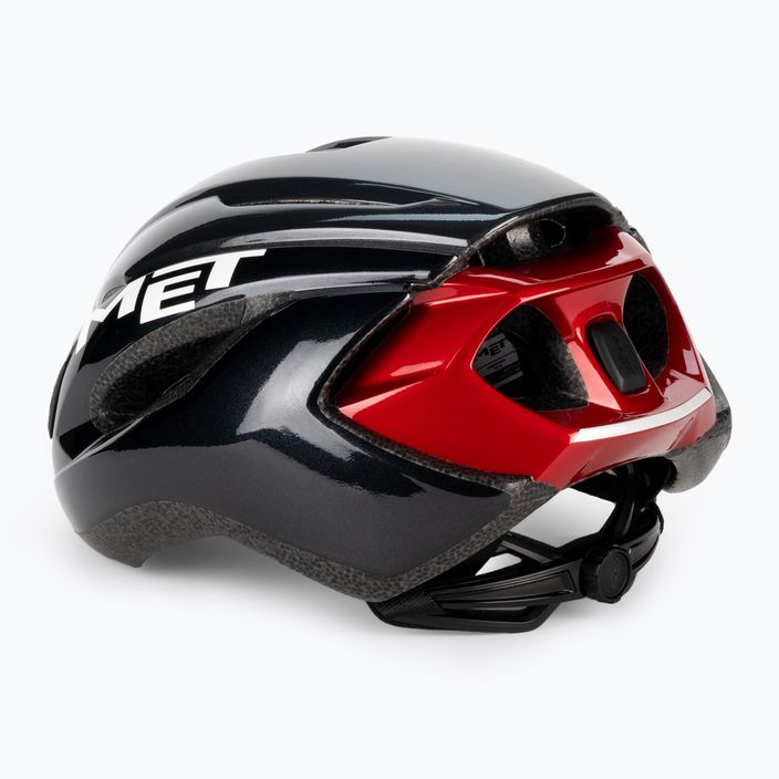MET Strale bicycle helmet black-red 3HM107CE00MNR4 4