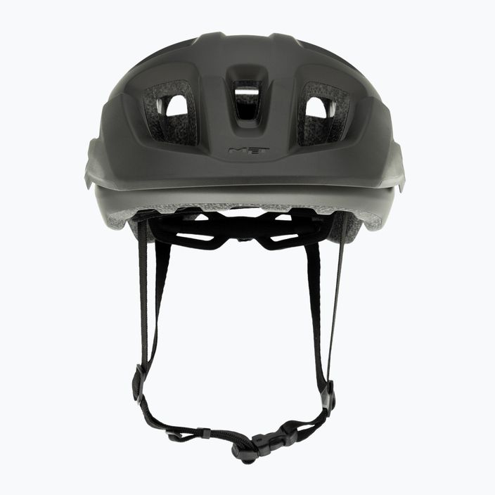 MET Echo titanium metallic matt bicycle helmet 2