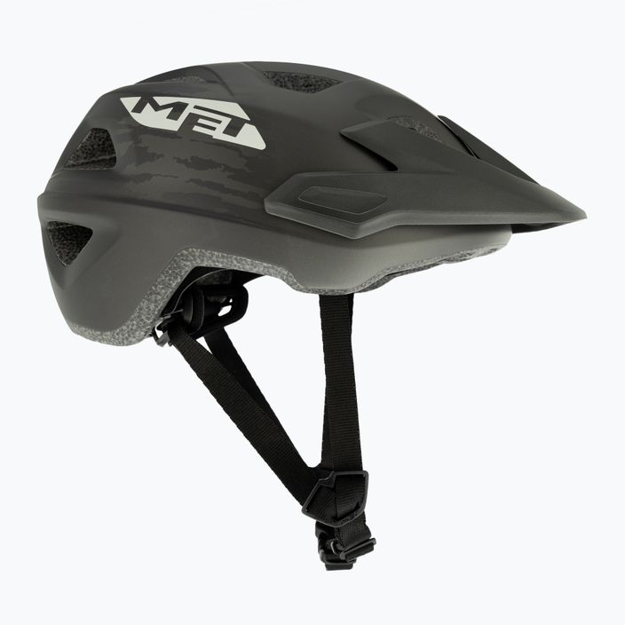 MET Echo titanium metallic matt bicycle helmet 4