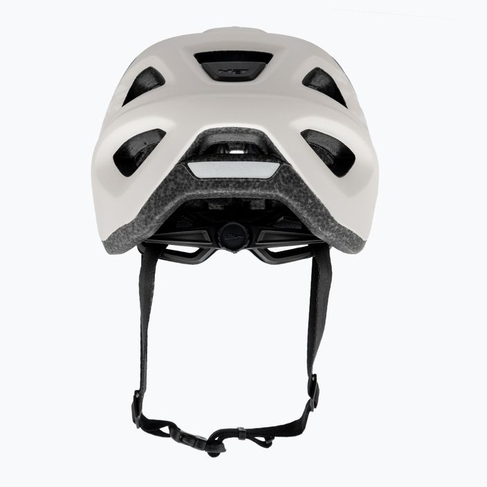 MET Echo off white/bronze matt bicycle helmet 3