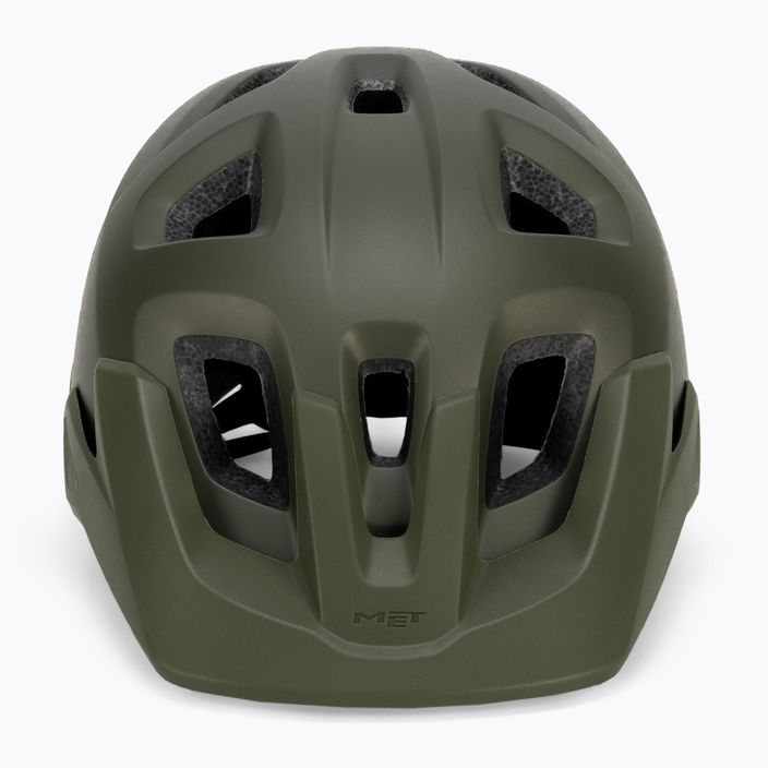 MET Echo green bicycle helmet 3HM118CE00LVE2 2