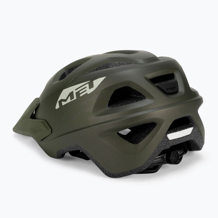MET Echo green bicycle helmet 3HM118CE00LVE2 4