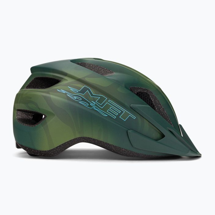 MET Crackerjack green bicycle helmet 3HM147CE00UNVE1 3