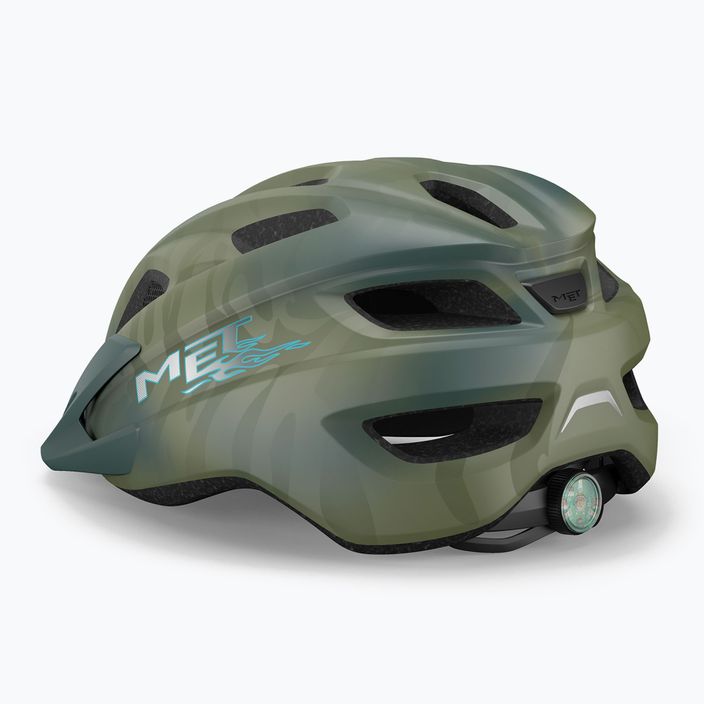 MET Crackerjack green bicycle helmet 3HM147CE00UNVE1 7