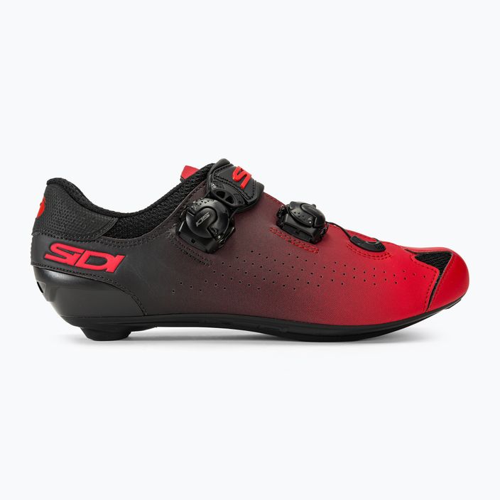 Sidi Genius 10 red/black men's road shoes 2