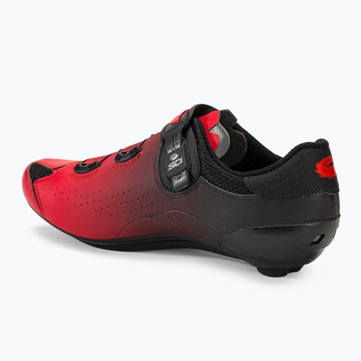 Sidi Genius 10 red/black men's road shoes 3