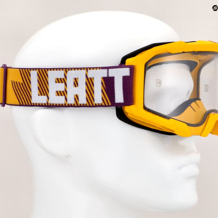 Leatt Velocity 4.5 indigo / clear cycling goggles 8023020450 9