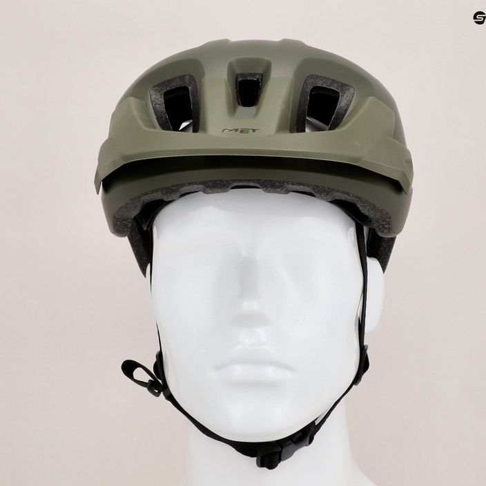 MET Echo green bicycle helmet 3HM118CE00LVE2 12