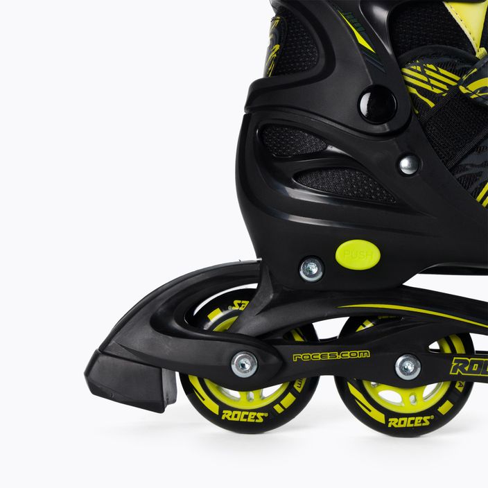 Roces Jokey 3.0 children's roller skates black/yellow 400845 7