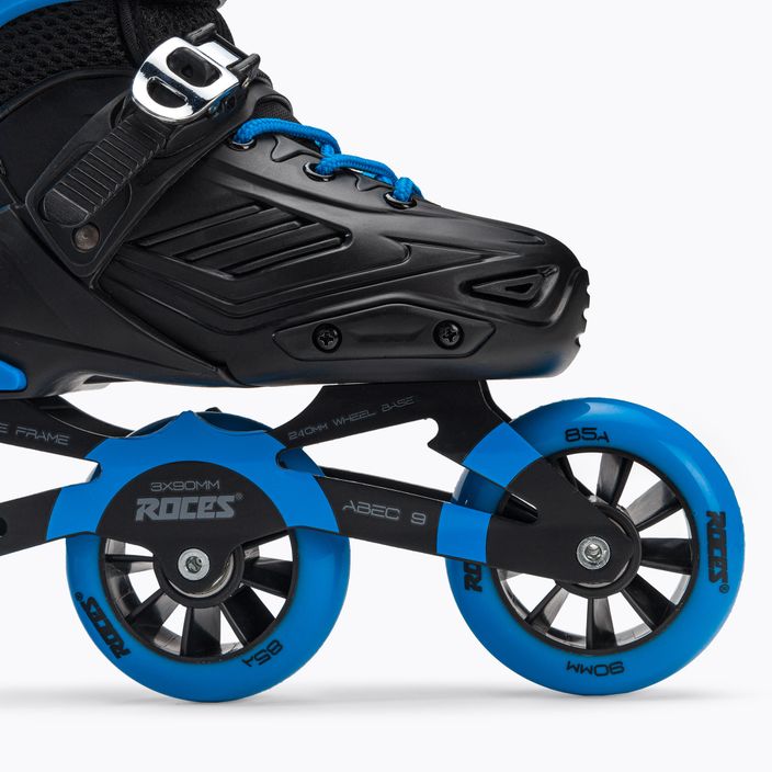 Roces Yep 3X90 TIF children's roller skates black/blue 400853 6