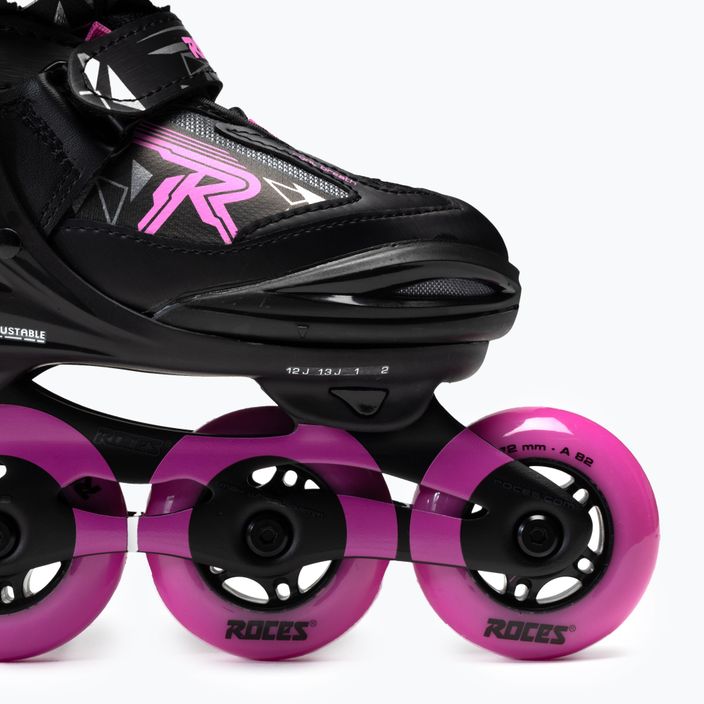 Roces Moody Girl TIF children's roller skates black 400856 6