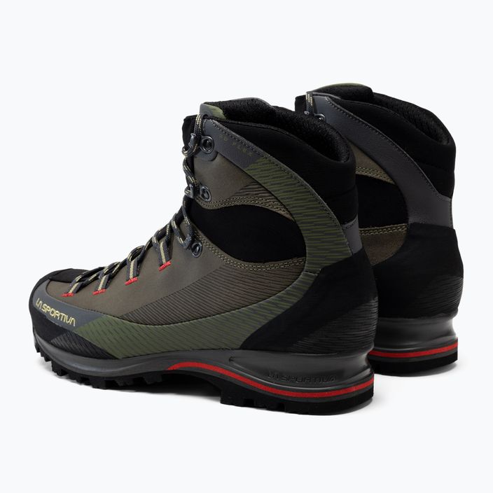 Men's trekking boots La Sportiva Trango TRK Leather GTX green 11Y810317 3
