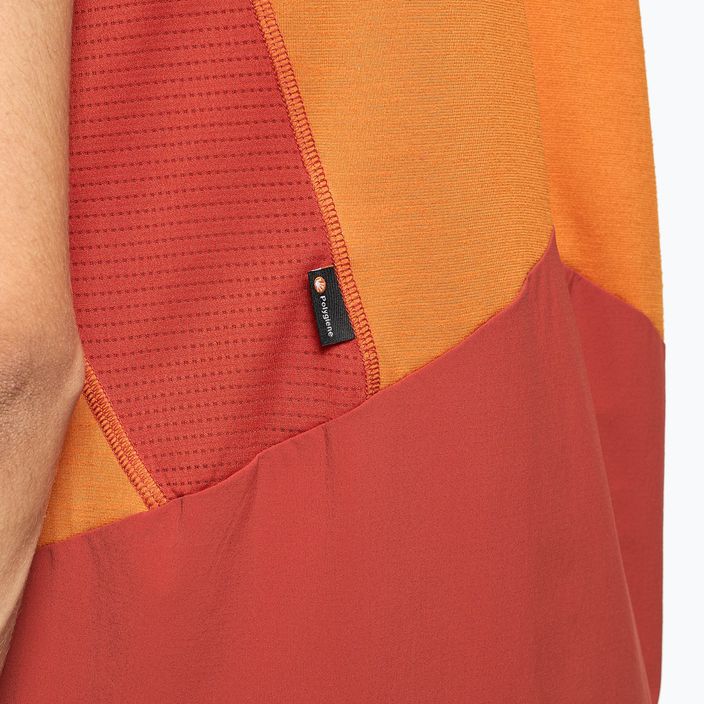 La Sportiva Compass men's trekking shirt orange P50205313 4