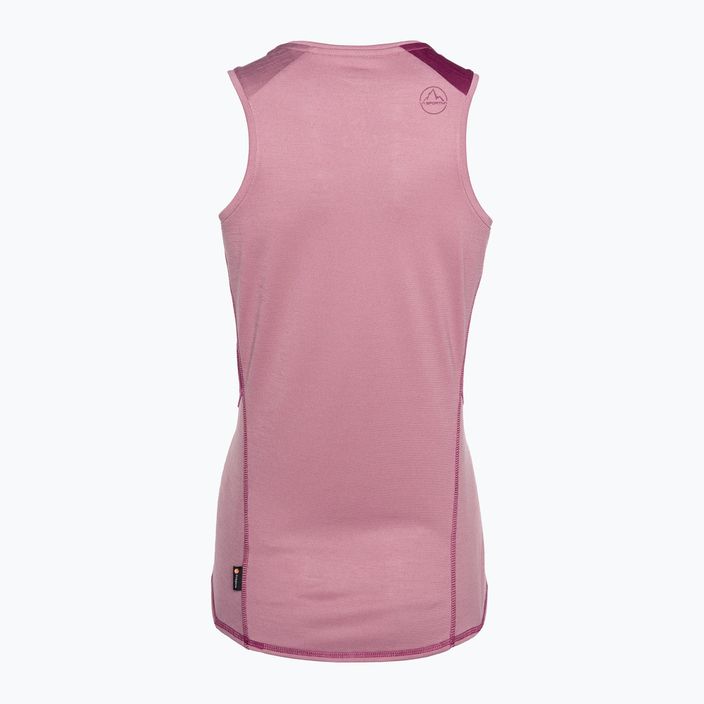 Women's trekking shirt La Sportiva Embrace Tank pink Q30405502 2