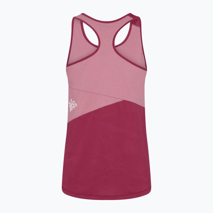 La Sportiva Charm Tank women's climbing t-shirt pink O80405502 2