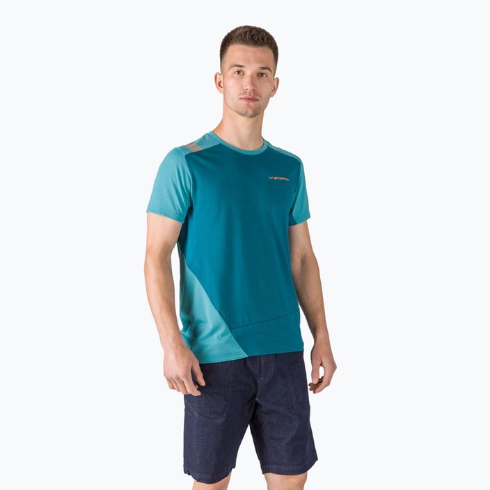 La Sportiva men's climbing shirt Grip blue N87623624