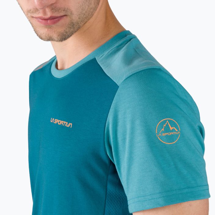 La Sportiva men's climbing shirt Grip blue N87623624 4