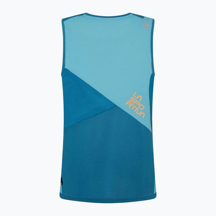 Men's climbing shirt La Sportiva Crimp Tank blue N86624623 2