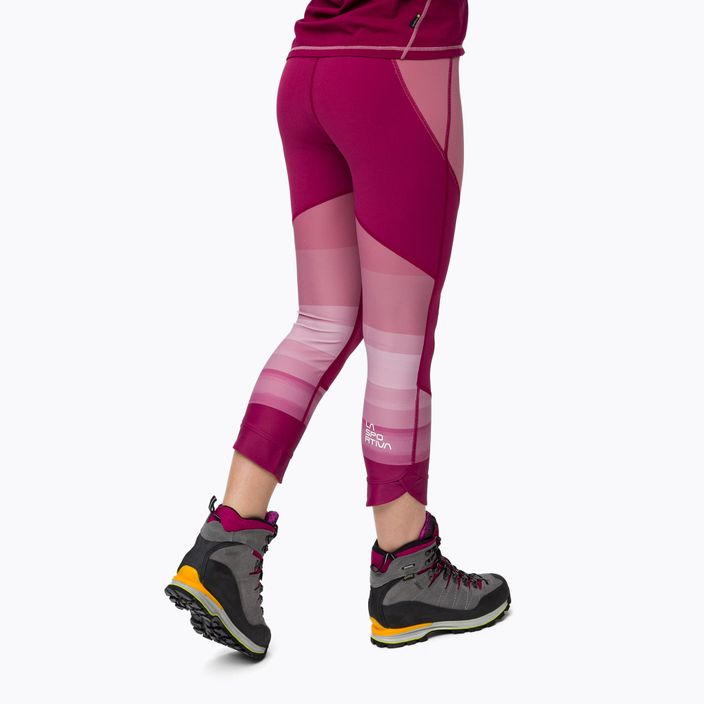 Women's climbing leggings La Sportiva Sensation pink O78405502 3