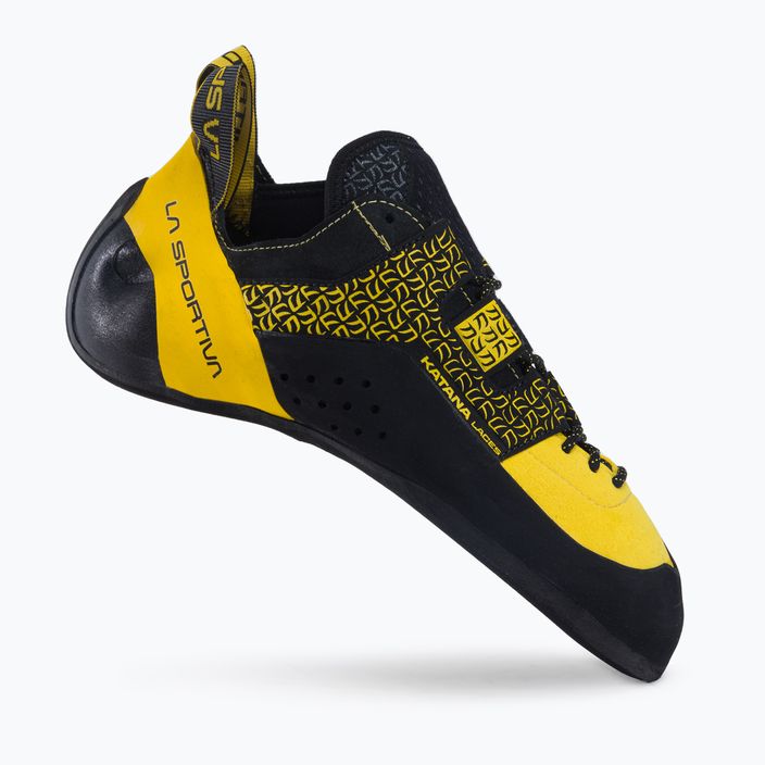 Men's La Sportiva Katana Laces climbing shoe yellow 30U100999 2
