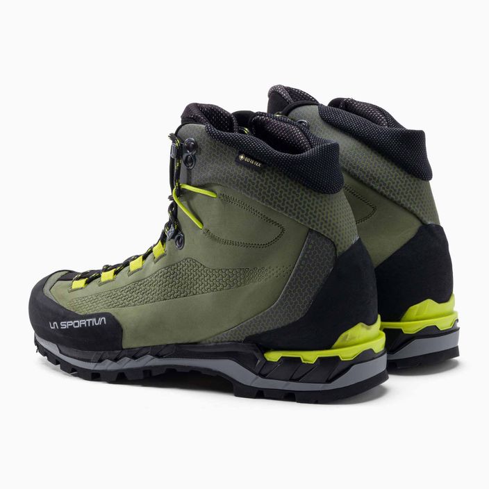 La Sportiva men's high alpine boots Trango Tech Leather GTX green 21S725712 3