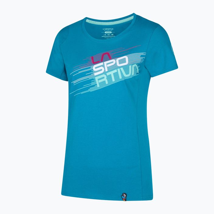 Women's trekking shirt La Sportiva Stripe Evo blue I31635635