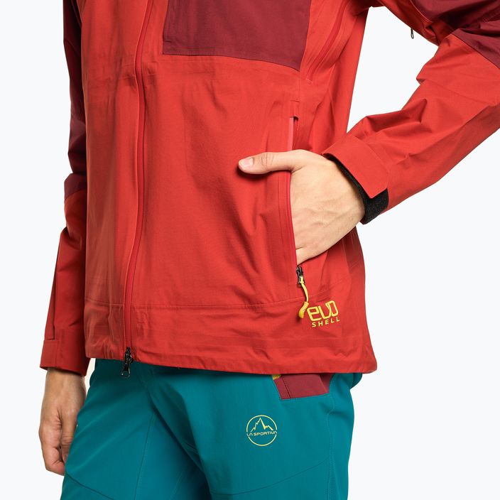 Men's La Sportiva Northstar Evo Shell Red membrane rain jacket L57319320 4