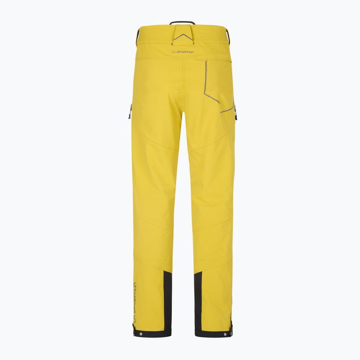 La Sportiva men's Excelsior softshell trousers yellow L61723723 6