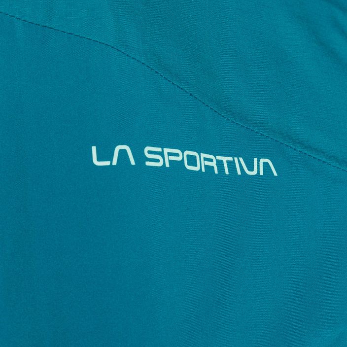 Women's La Sportiva Firestar Evo Shell membrane rain jacket blue M24635635 3