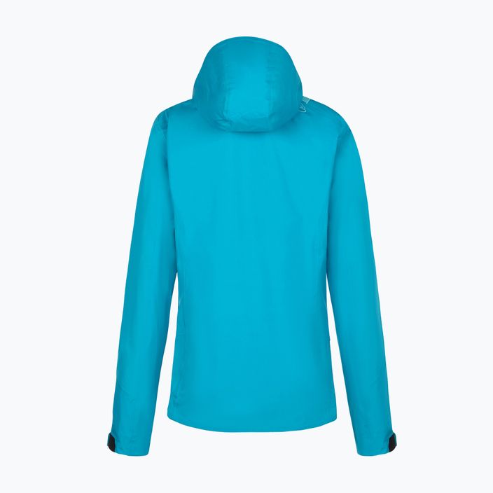 Women's La Sportiva Firestar Evo Shell membrane rain jacket blue M24635635 7
