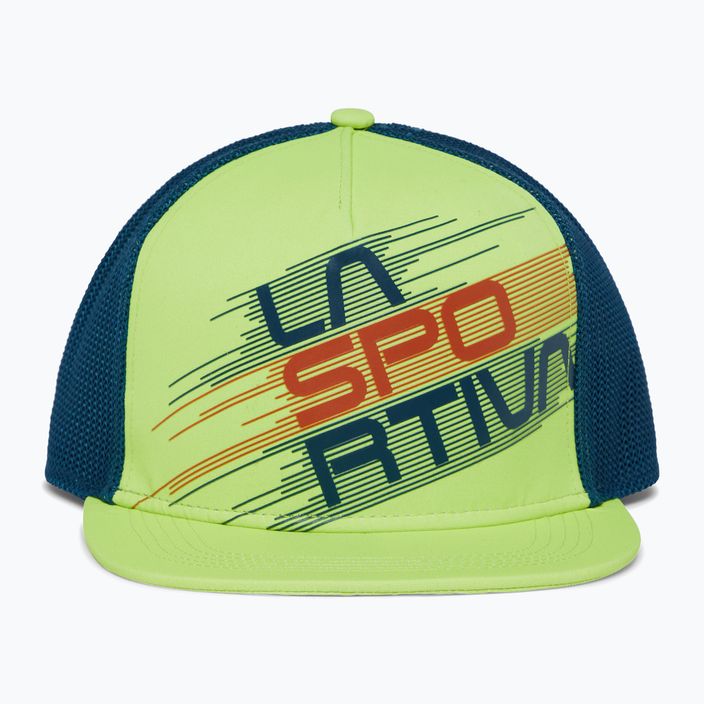 LaSportiva Trucker Hat Stripe Evo green-green-blue baseball cap Y41729639 5