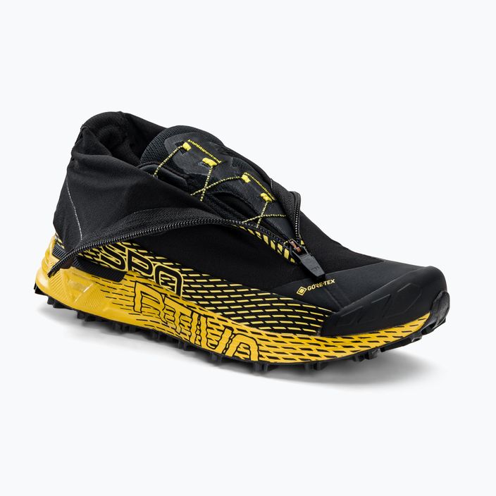 La Sportiva men's running shoe Cyclone Cross GTX black/yellow 56C999100 7