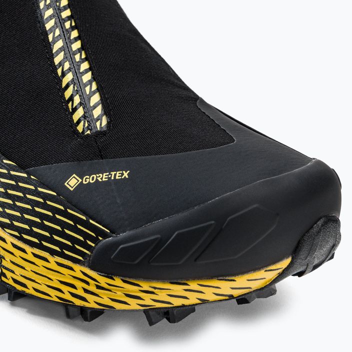 La Sportiva men's running shoe Cyclone Cross GTX black/yellow 56C999100 8