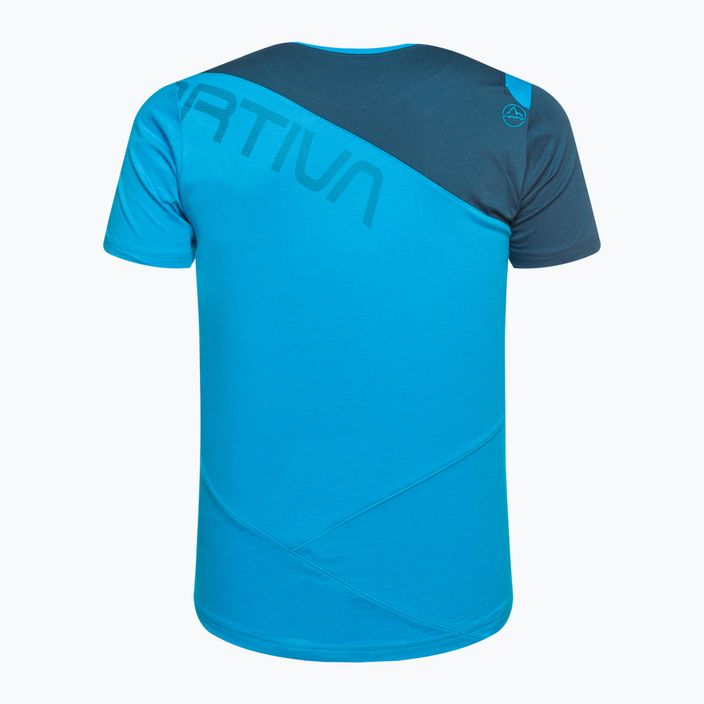 La Sportiva men's climbing shirt Float blue N00637639 2