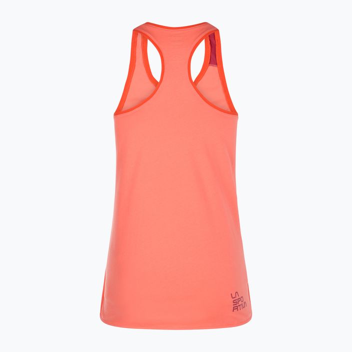 Women's climbing T-shirt La Sportiva Fiona Tank orange O41403403 6