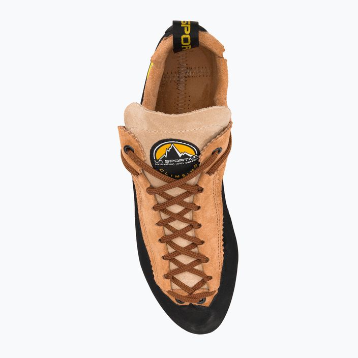 La Sportiva men's climbing shoes Mythos brown/black 230TE 6