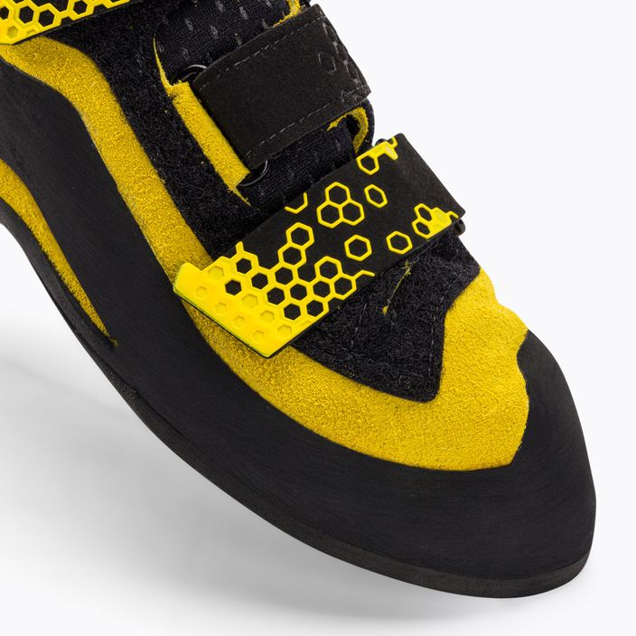 LaSportiva Miura VS men's climbing shoes black/yellow 40F999100 7