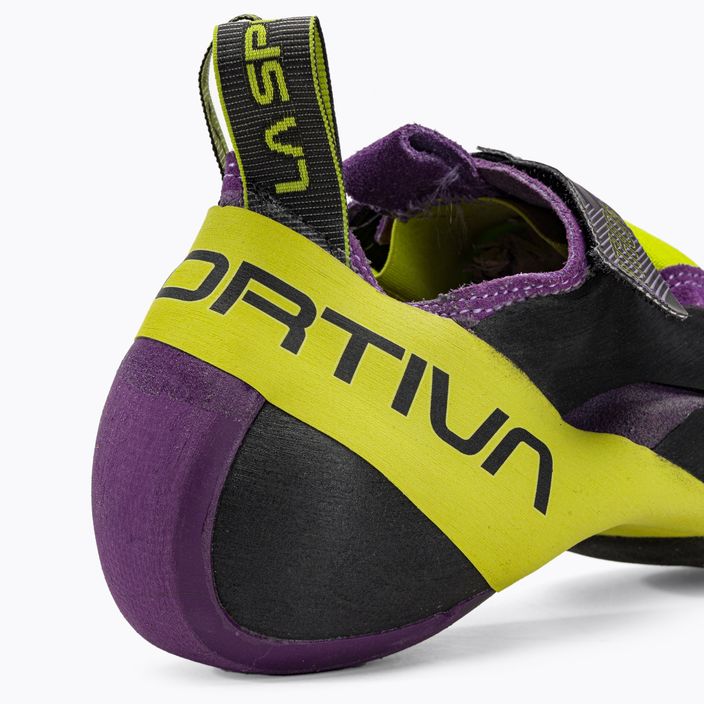 La Sportiva Python men's climbing shoe black and purple 20V500729 9