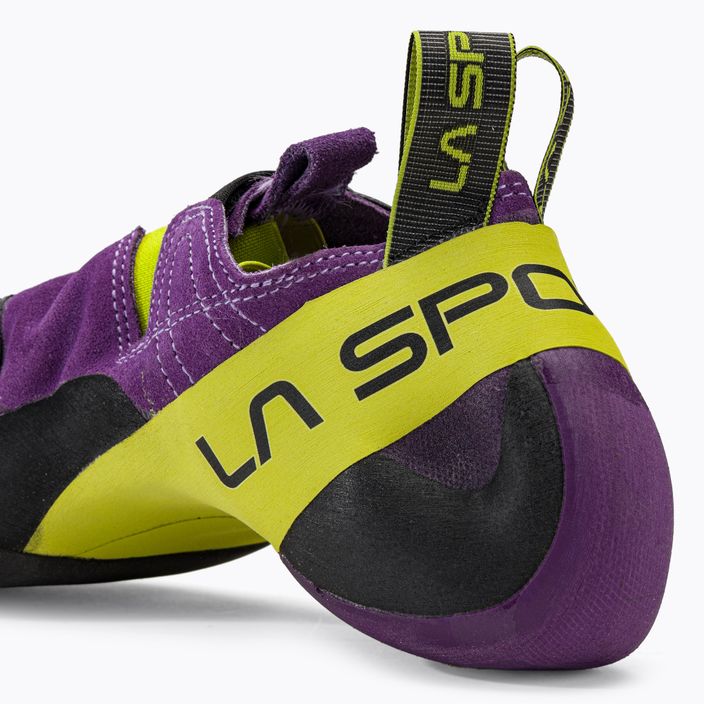 La Sportiva Python men's climbing shoe black and purple 20V500729 10