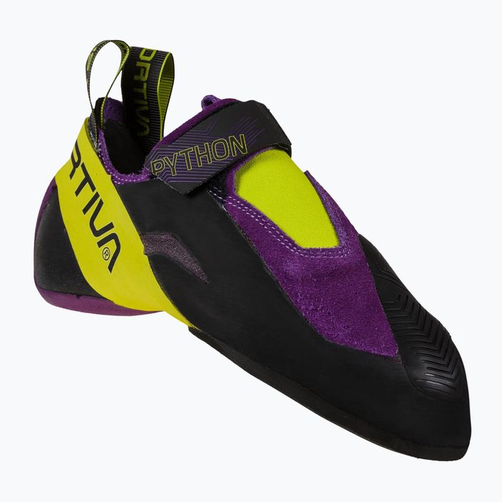 La Sportiva Python men's climbing shoe black and purple 20V500729 11