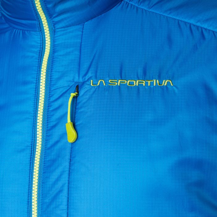 Men's La Sportiva Mythic Primaloft down jacket electric blue/sangria 8