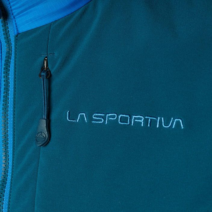 Men's La Sportiva Ascent Primaloft Vest electric blue/storm blue 7