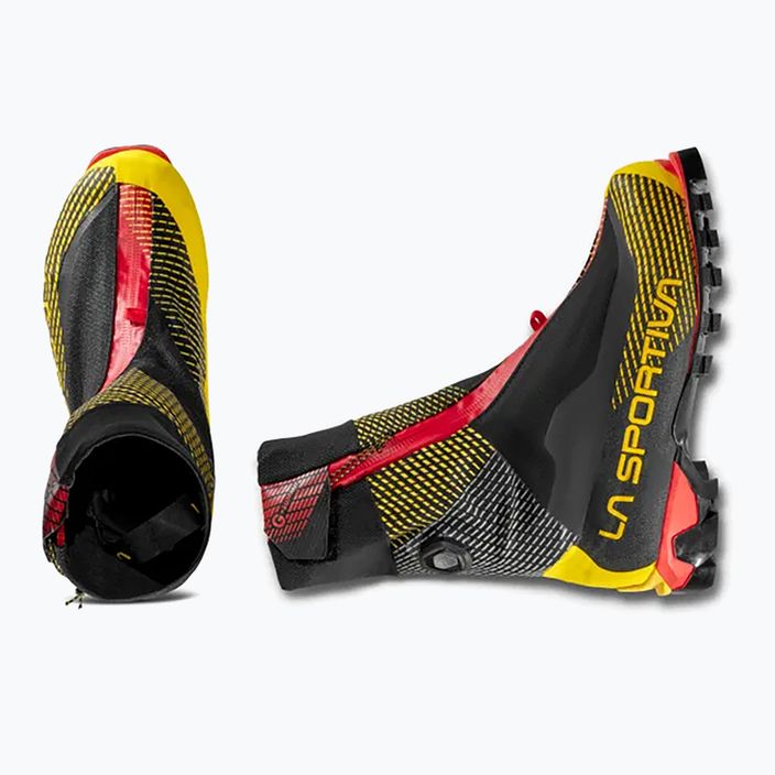 La Sportiva G-Summit mountain boots black/yellow 12