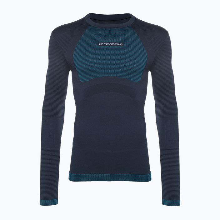 Men's La Sportiva Synth Light storm blue/electric blue trekking shirt