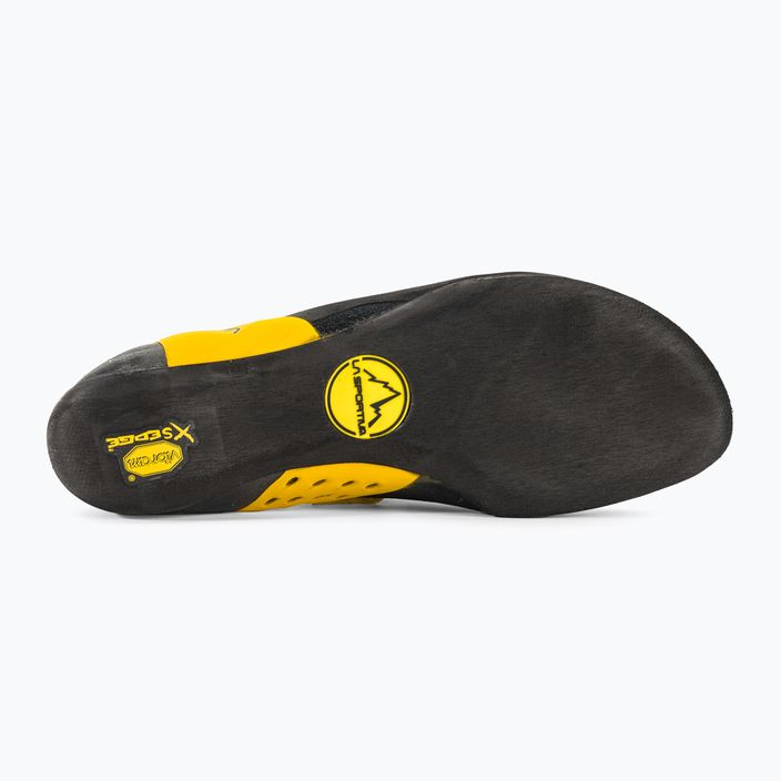 Men's La Sportiva Katana climbing shoe yellow/black 5