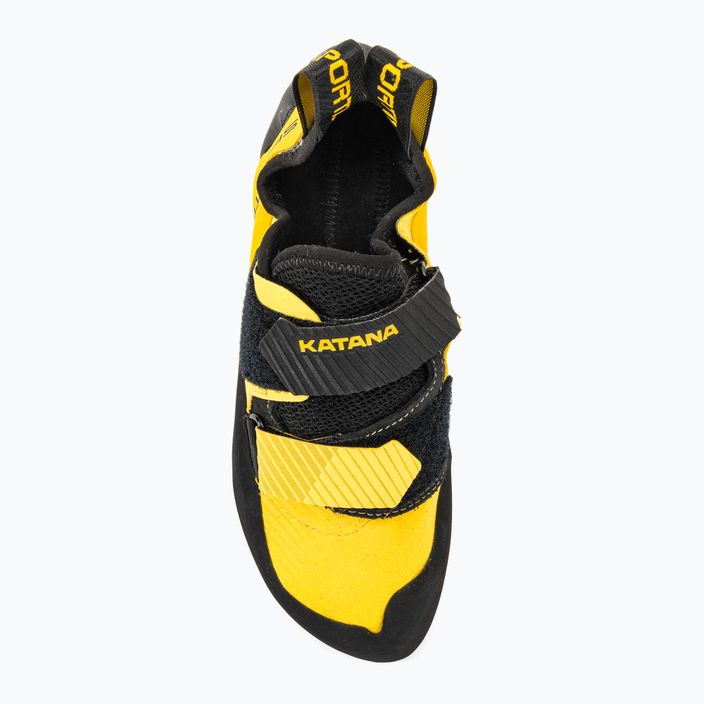 Men's La Sportiva Katana climbing shoe yellow/black 6