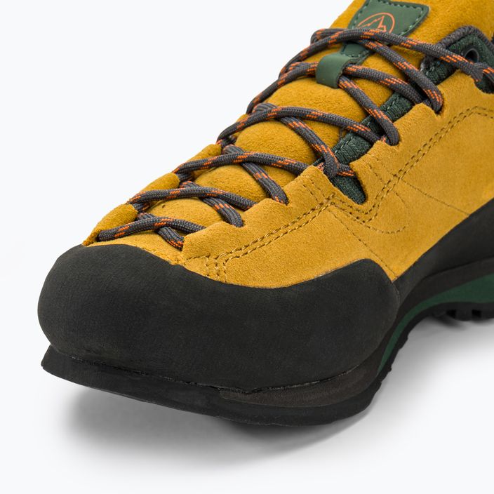 Men's La Sportiva Boulder X savana/tiger approach shoe 7