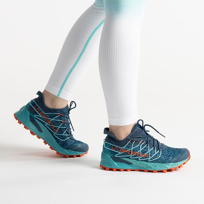 La Sportiva Mutant women's running shoes blue 56G639322 2