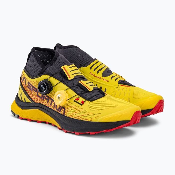 La Sportiva men's running shoe Jackal II Boa yellow 56H100999 4